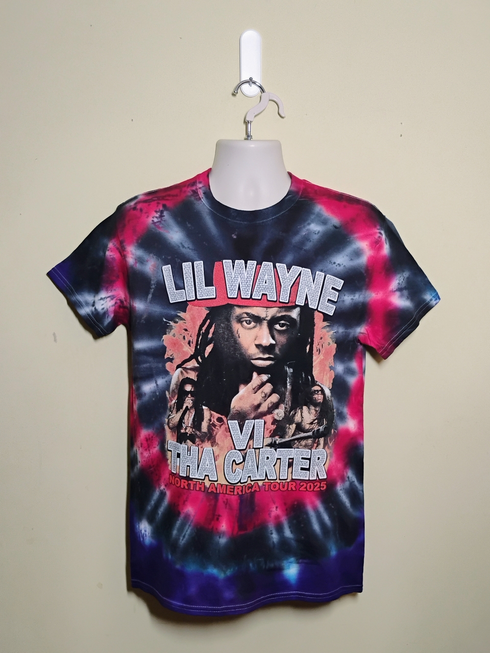 *EUC* LIL WAYNE THA CARTER VI NORTH AMERICA TOUR 2025 T-SHIRT men's size M